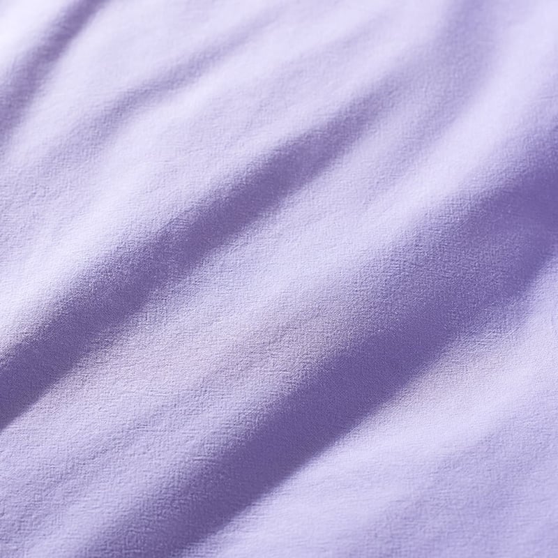 Stonewashed Cotton Lilac Quilt Cover Set