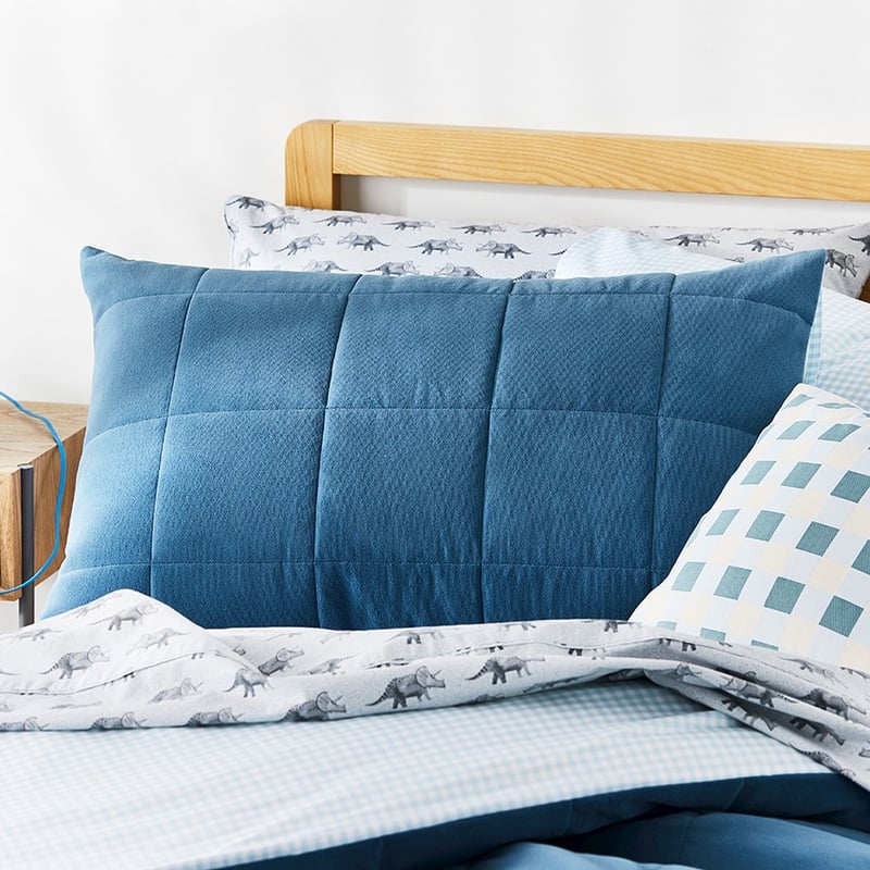 Charlie Velvet Quilted Reef Quilt Cover Set