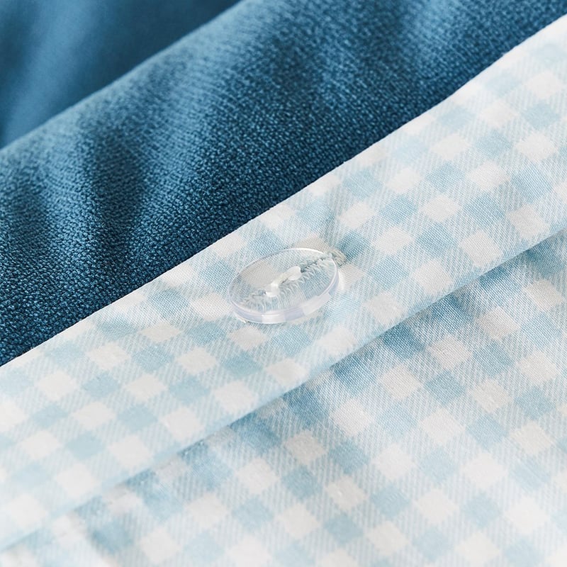 Charlie Velvet Quilted Reef Quilt Cover Set