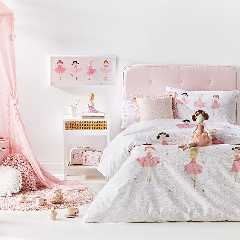 Arabesque Pink Quilt Cover Set