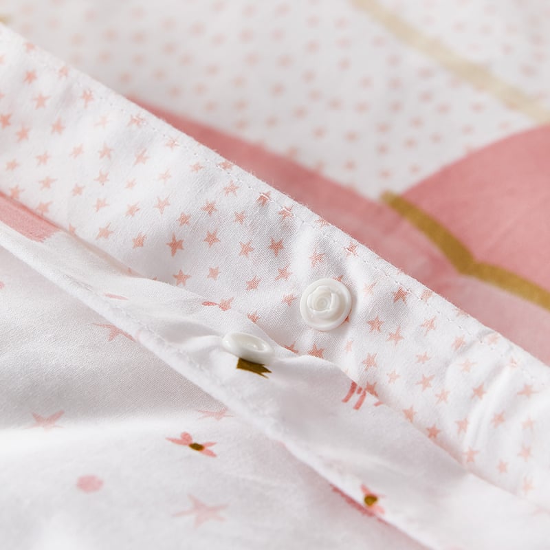 Arabesque Pink Quilt Cover Set