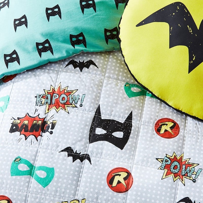 Batman & Robin Quilted Quilt Cover Set