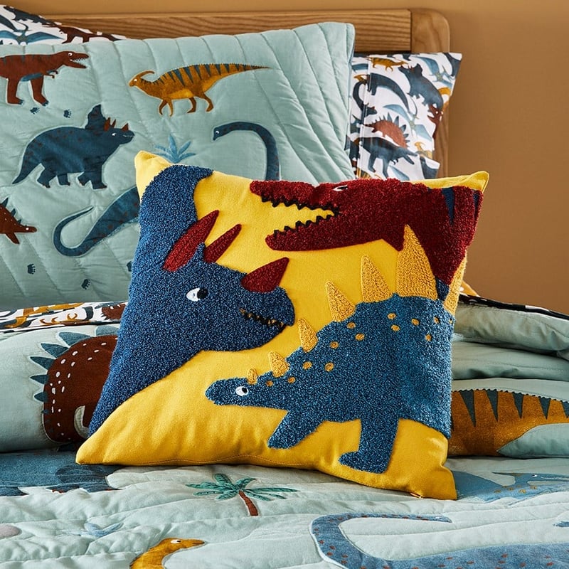 Supersaurus Quilted Jungle Quilt Cover Set