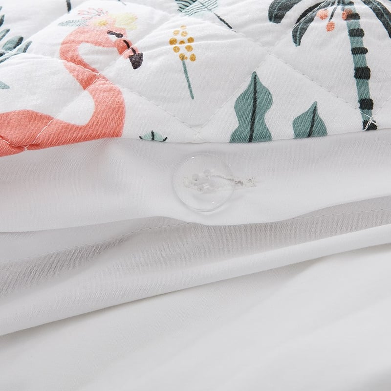 Jungle Parade Cotton Bamboo Quilted Quilt Cover Set