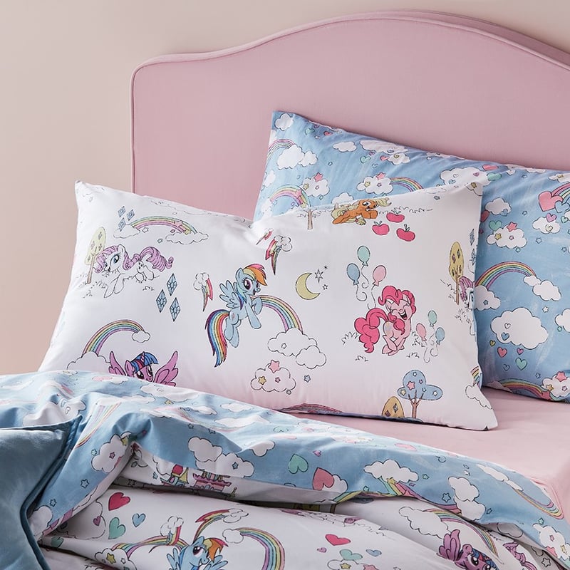 MY LITTLE PONY Rainbow Love White Quilt Cover Set
