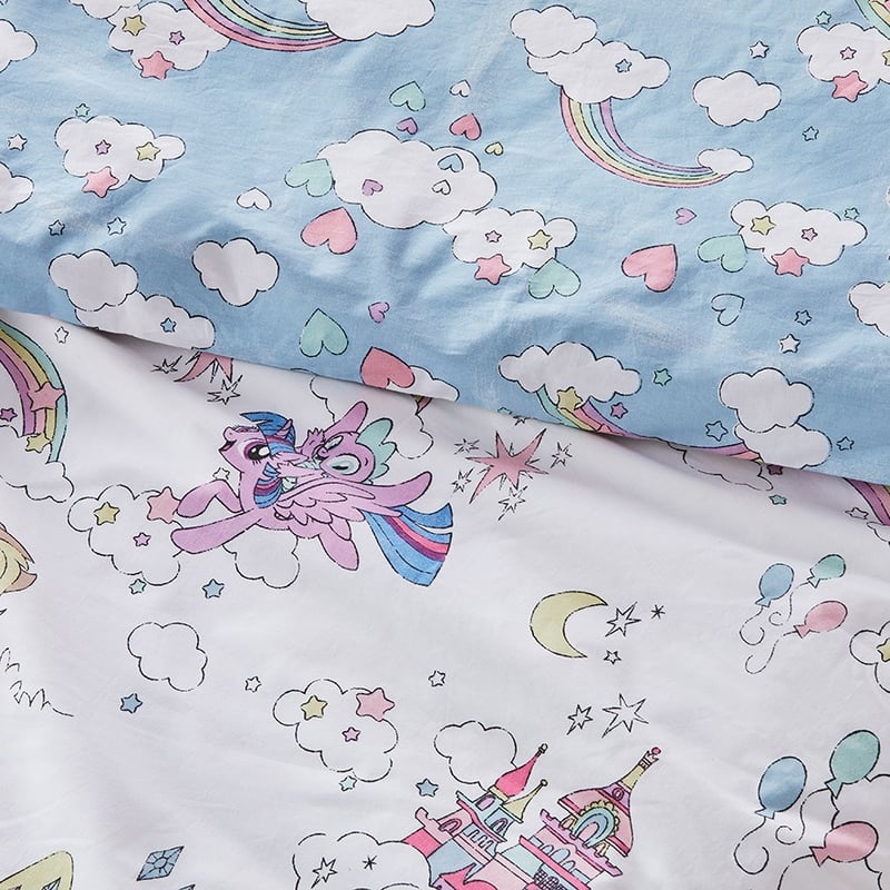 MY LITTLE PONY Rainbow Love White Quilt Cover Set