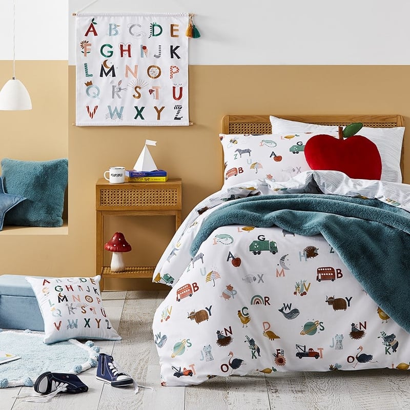 A is for Apple Organic Cotton Quilt Cover Set