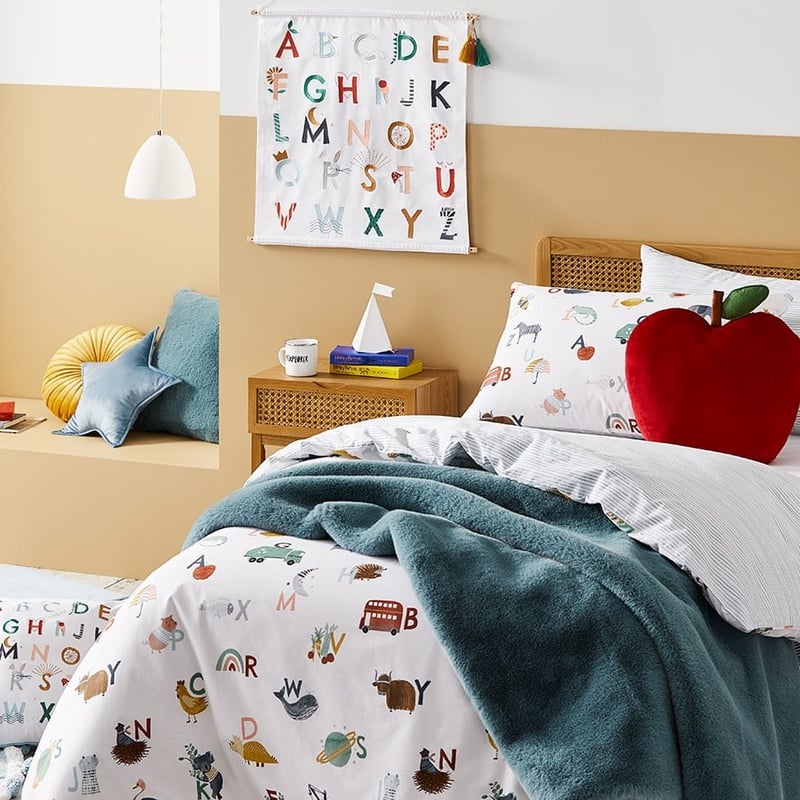 A is for Apple Organic Cotton Quilt Cover Set