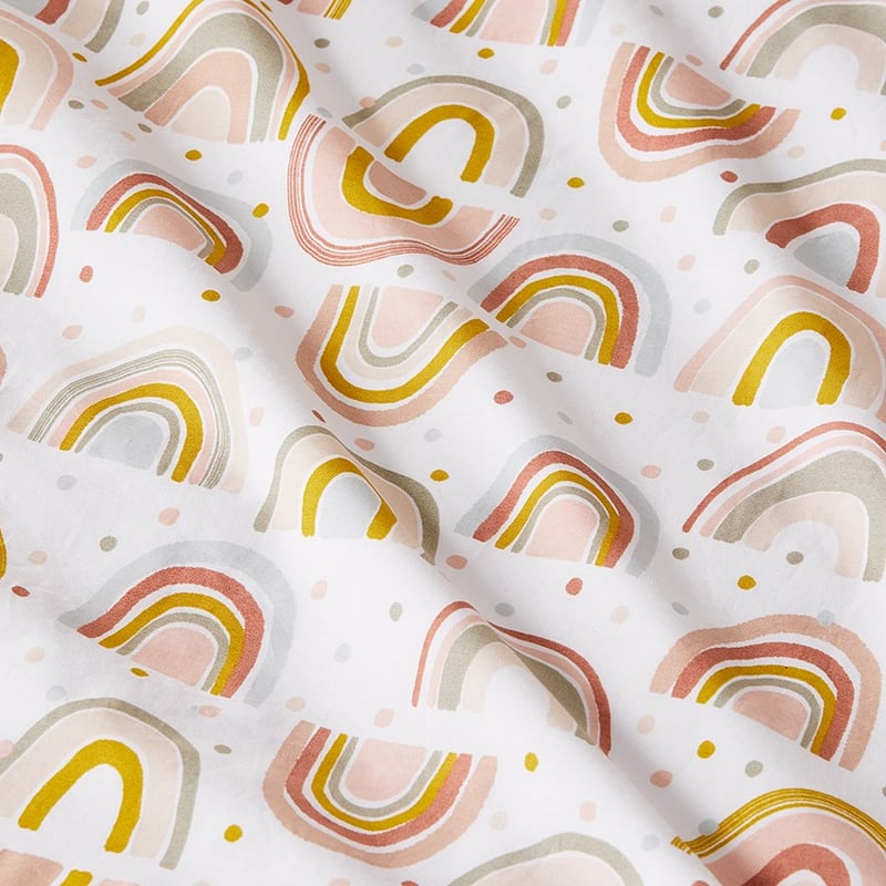 Follow Your Rainbow Organic Cotton Desert Quilt Cover Set