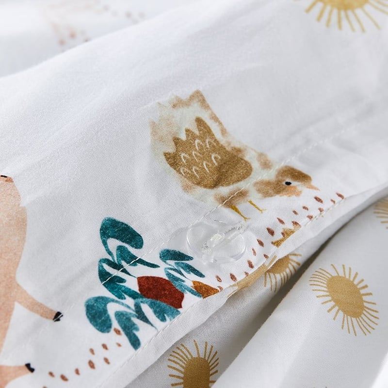 Farm Yard Organic Cotton Quilt Cover Set