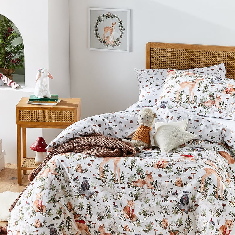 Festive Forest Multi Quilt Cover Set