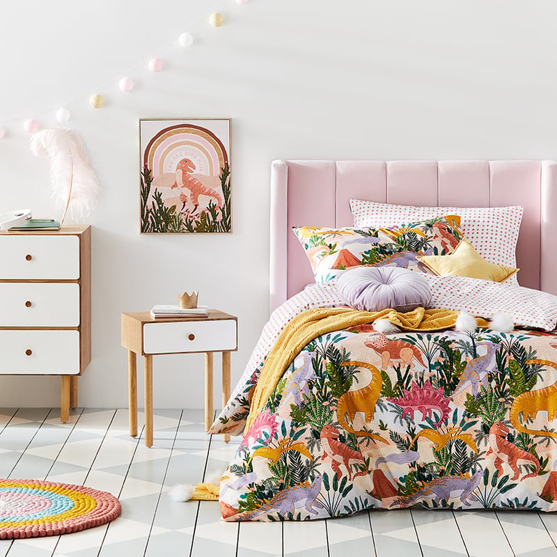 Dotty Dino Multi Quilt Cover Set