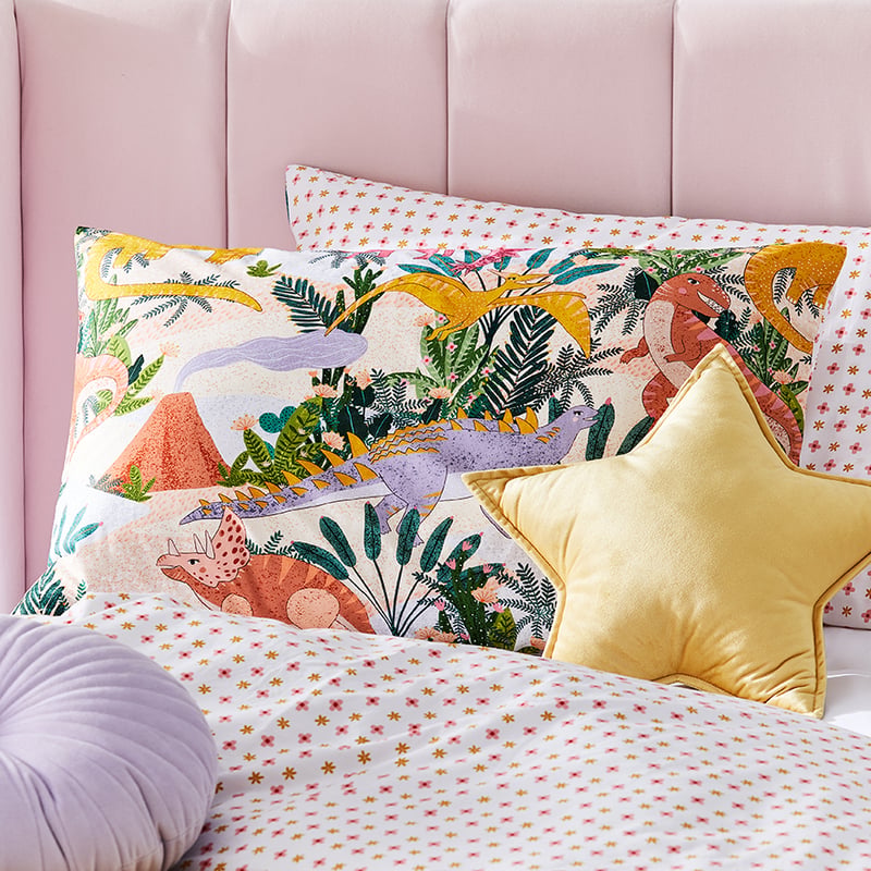 Dotty Dino Multi Quilt Cover Set