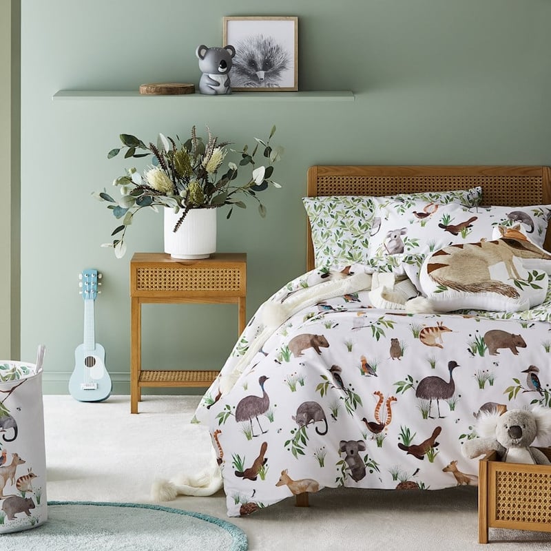 Native Animals Multi Quilt Cover Set