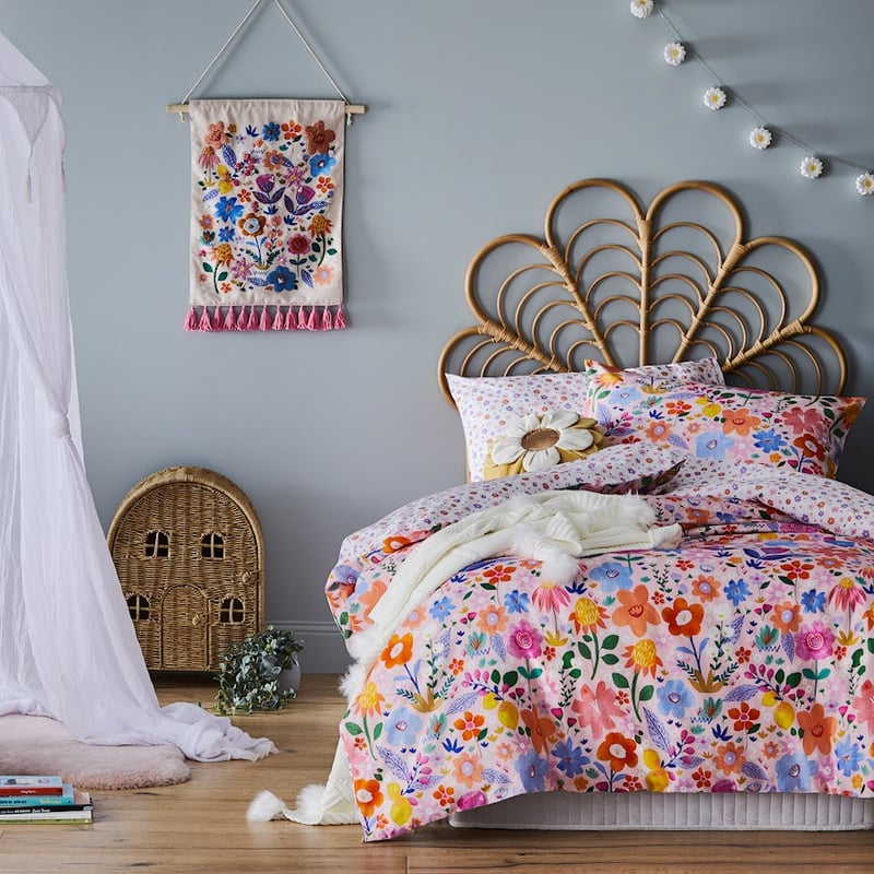 Bloom Pink Quilt Cover Set