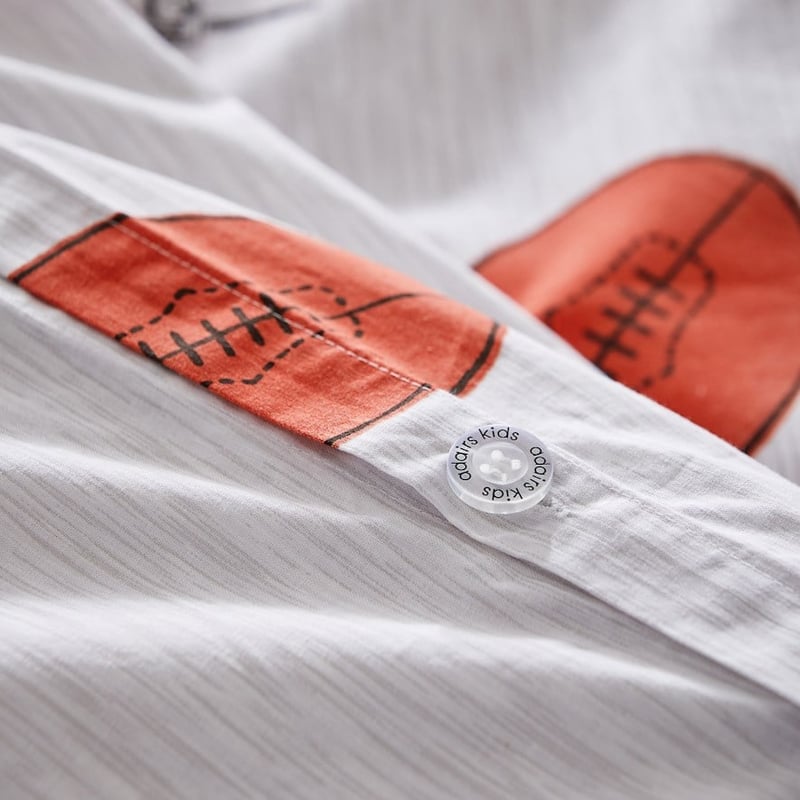 Winning Goal Oatmeal Quilt Cover Set