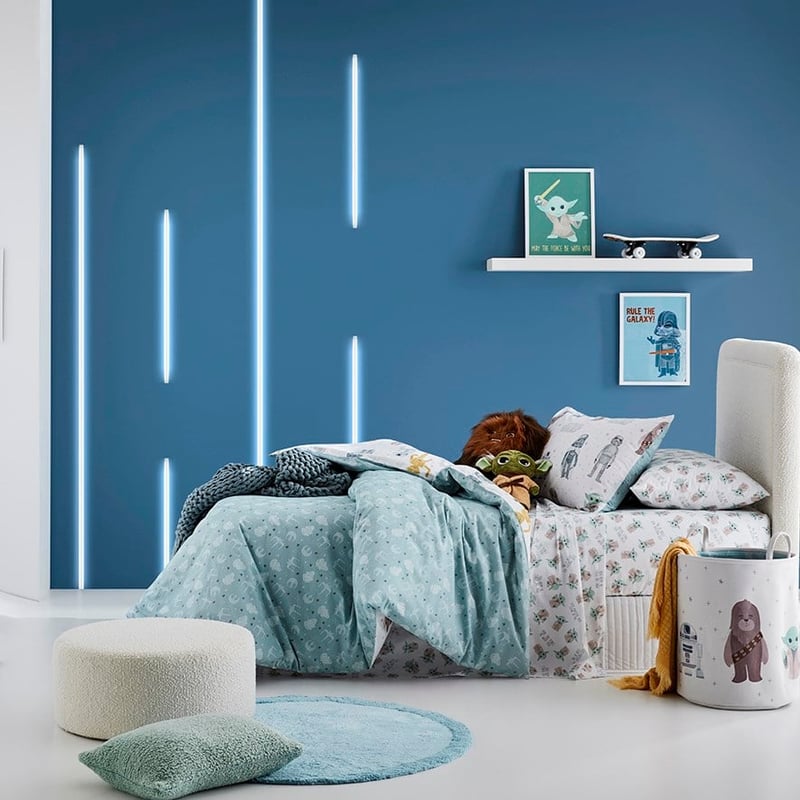 Star Wars Steel Blue Quilt Cover Set
