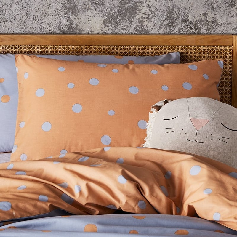 Mark Tuckey Polka Clay Organic Quilt Cover Set