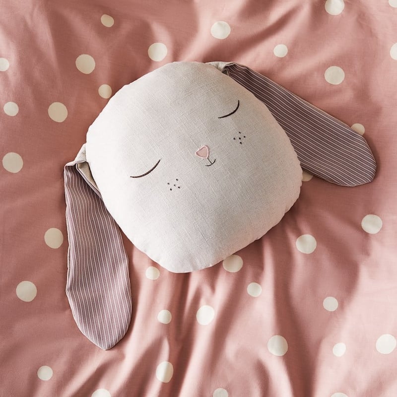 Mark Tuckey Polka Oatmeal Organic Quilt Cover Set