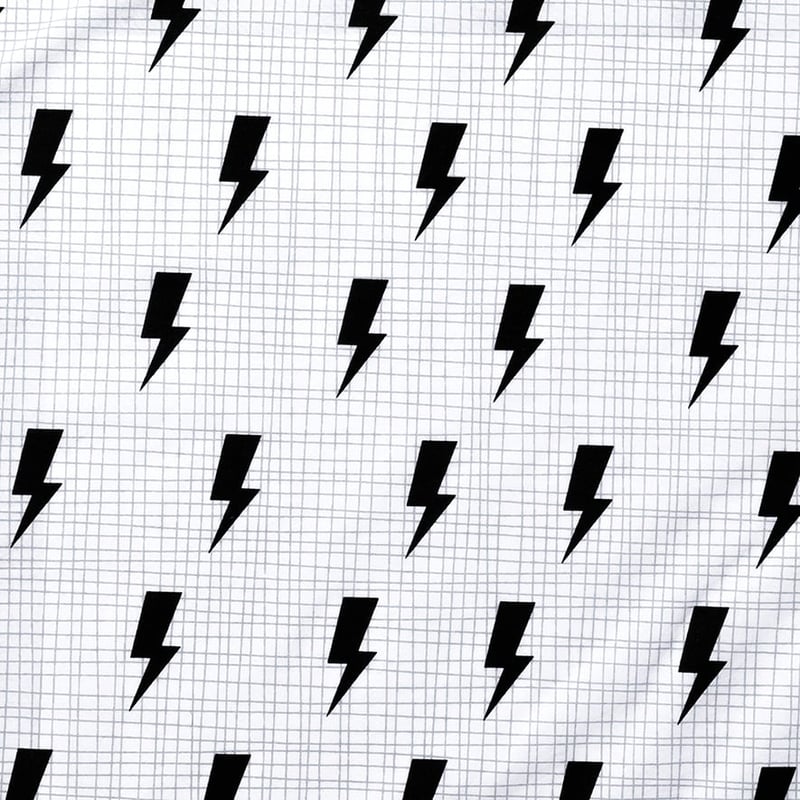 Mix It Up Black Lightning Bolt Sheet Separates