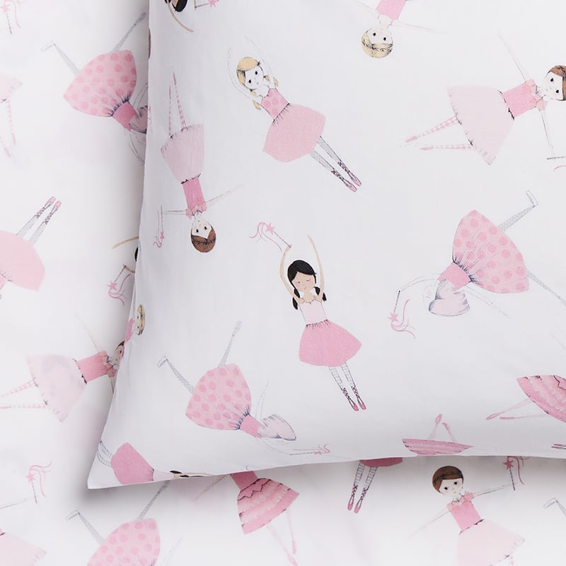 Be a Ballerina White Sheet Set