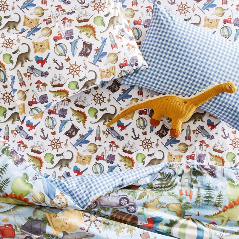 Fleur Harris Mini Adventureland Cot Fitted Sheet Set