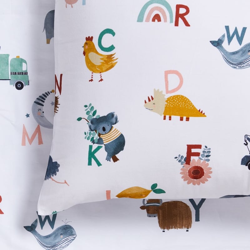 A Is For Apple Multi Organic Cotton Fitted Sheet Set