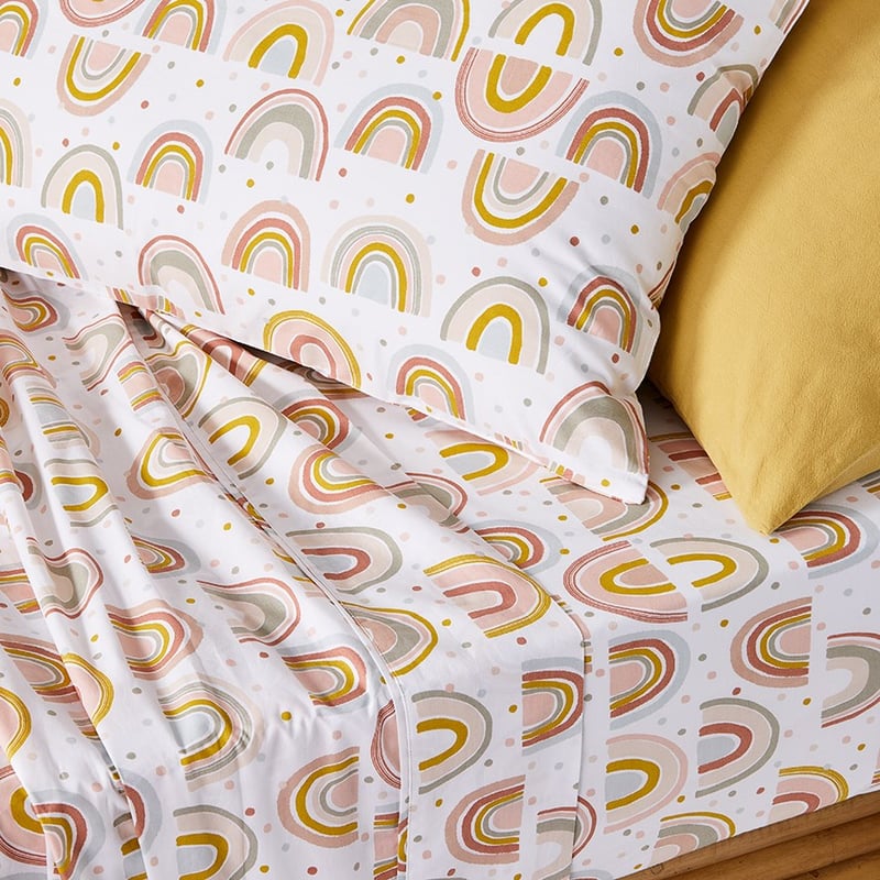 Follow Your Rainbow Desert Organic Cotton Sheet Set