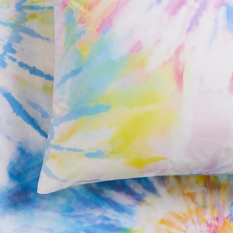 Tye-Dye Organic Cotton Gelati Fitted Sheet Set