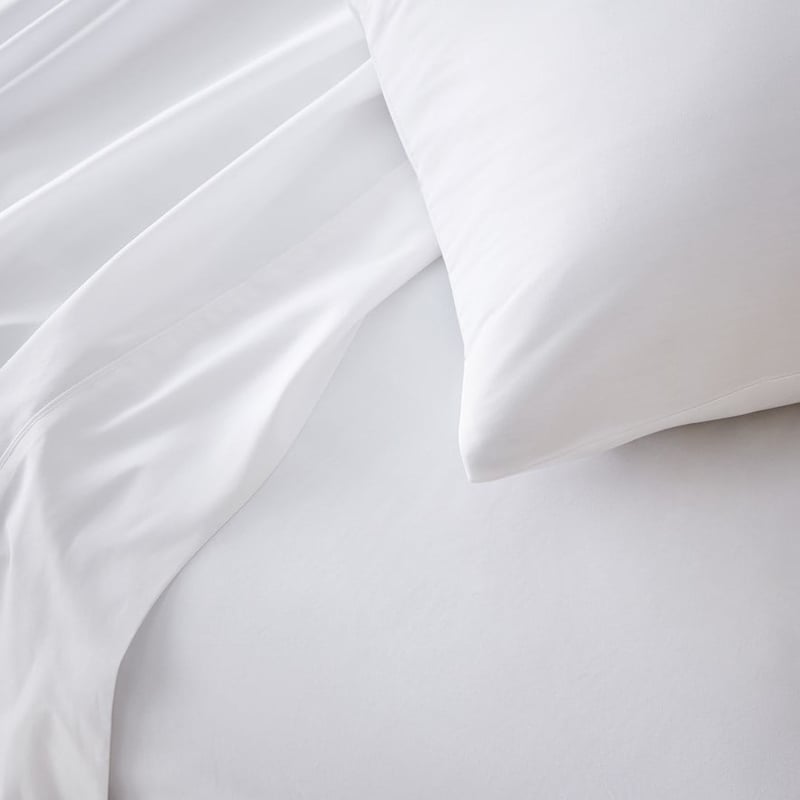 Organic Cotton White Sheet Set