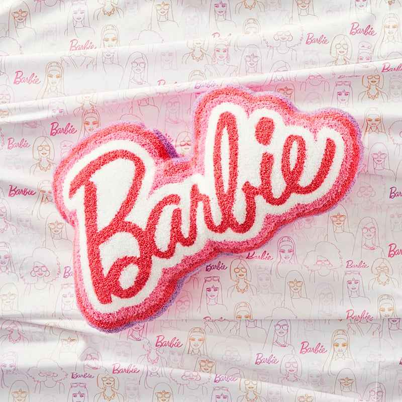 Barbie White Sheet Set