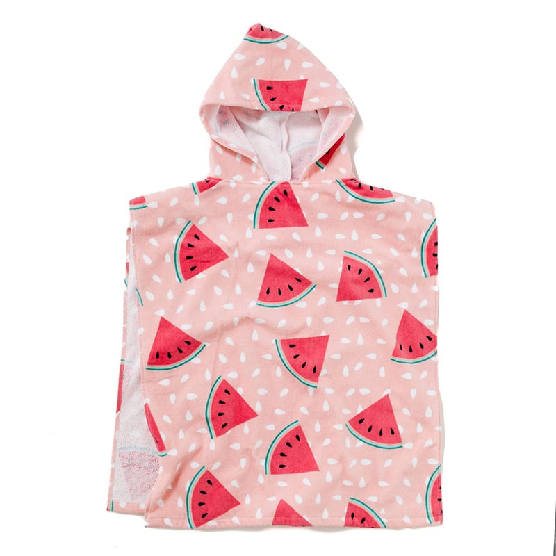 Hooded Watermelon Beach Towel