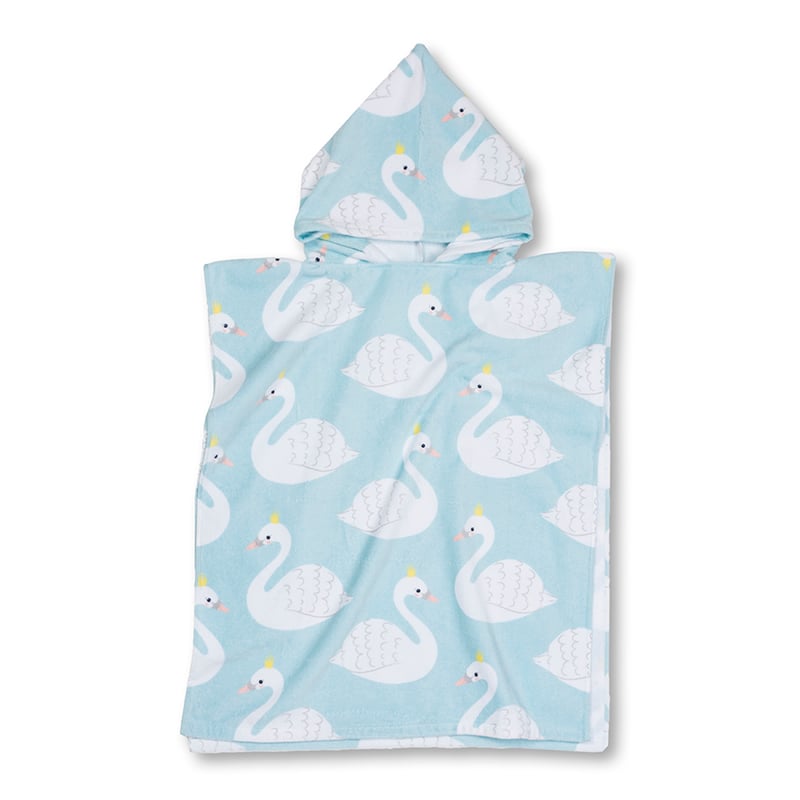 Hooded Swans Beach Towel