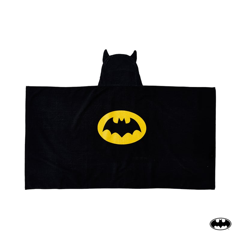 Hooded Towel Black Batman