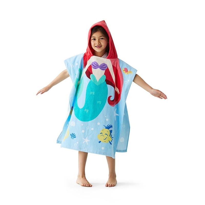 Little Mermaid Hooded Beach Towel