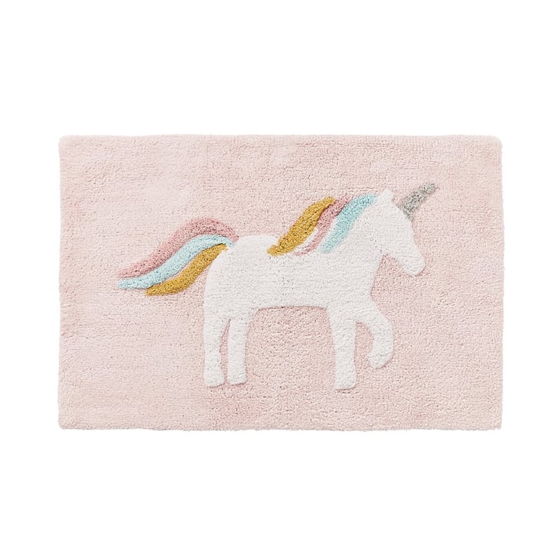 Unicorn Pink Bath Mat