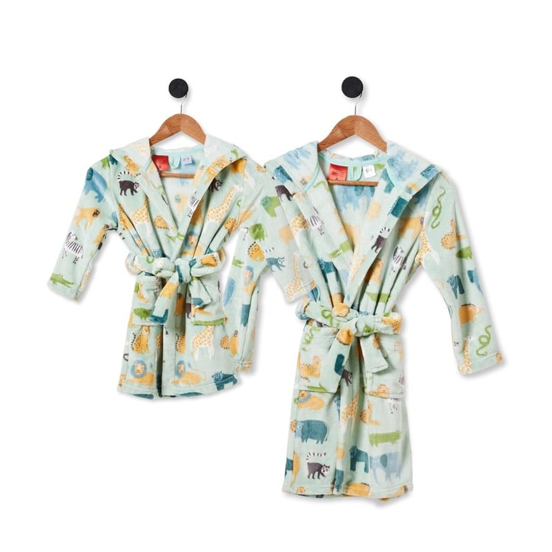 Ultra Soft Kids Jungle Bath Robe