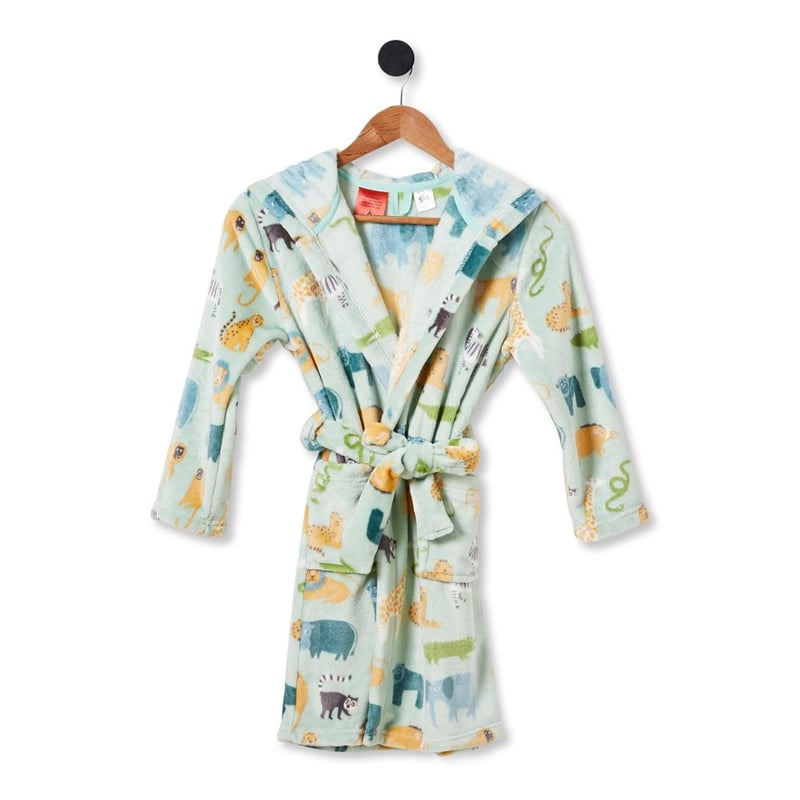 Ultra Soft Kids Jungle Bath Robe