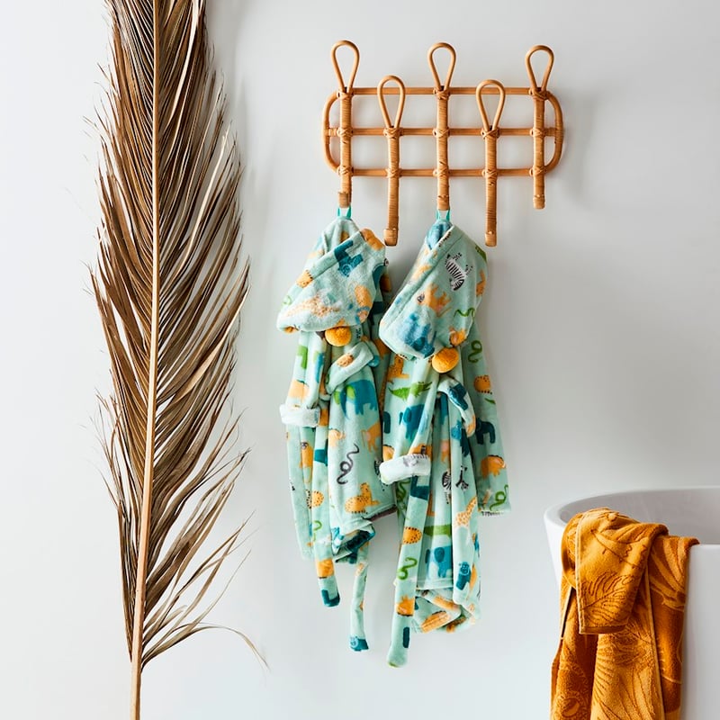 Ultra Soft Kids Jungle Bath Robe