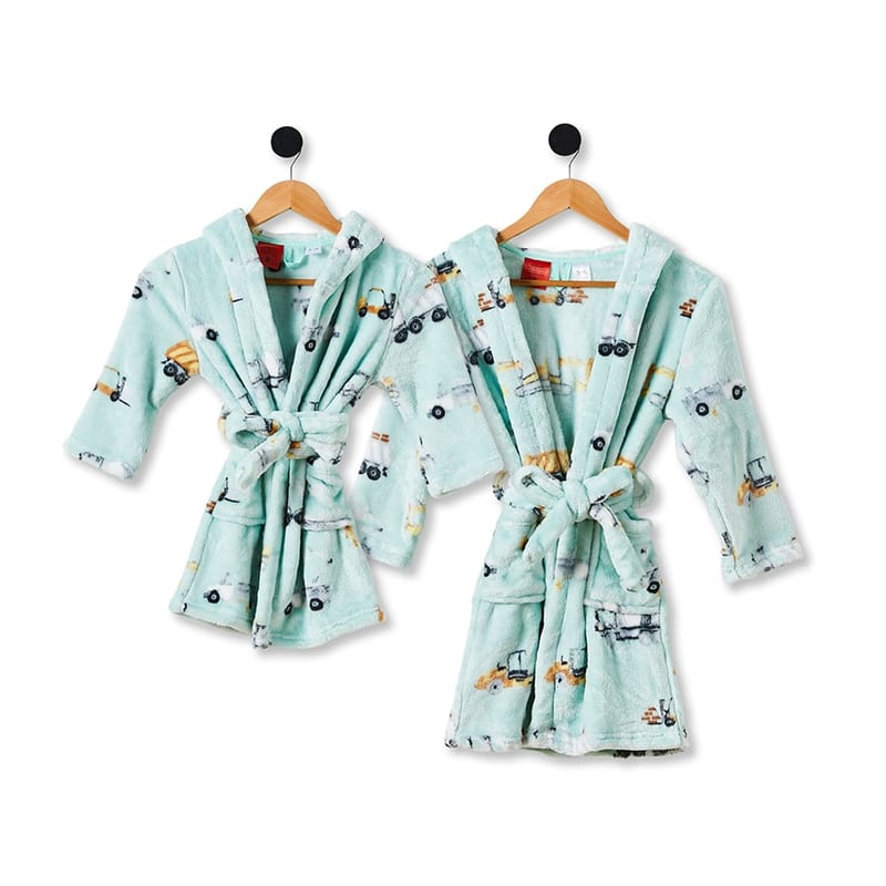 Ultra Soft Under Construction Kids Bath Robe