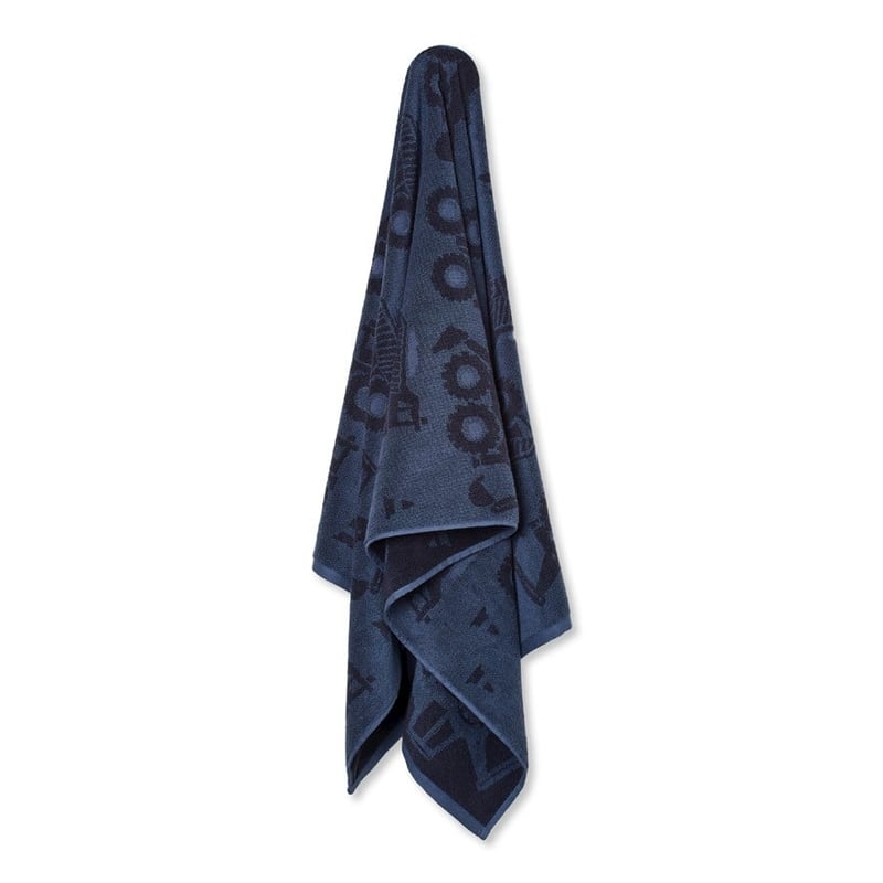 Construction Zone Navy Towel Range