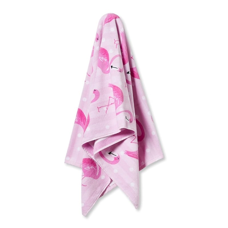 Flamingo Fun Printed Beach Towel