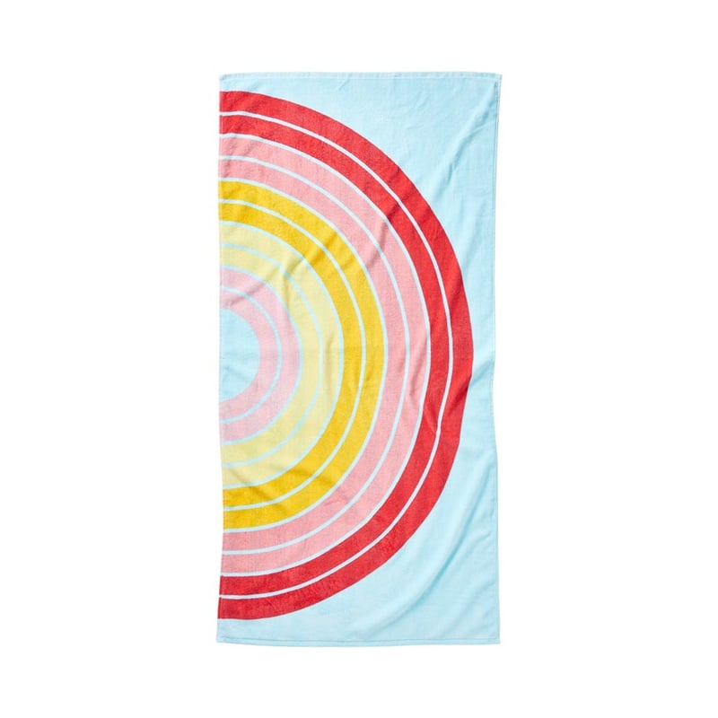 Printed Rainbow Beach Towel