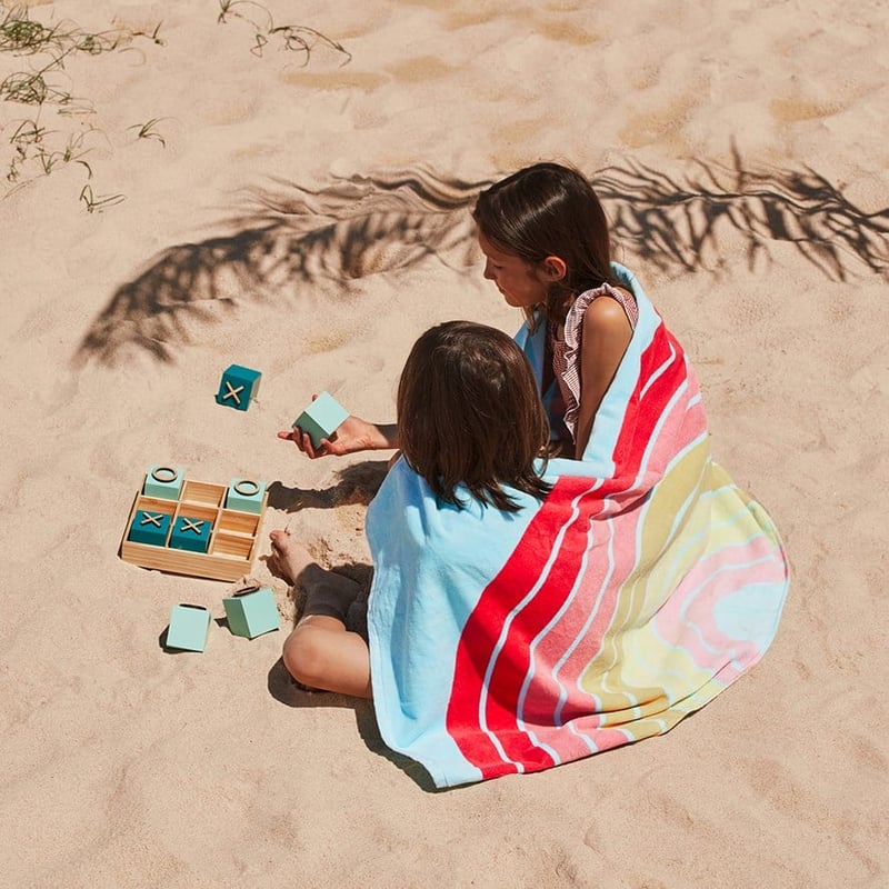 Printed Rainbow Beach Towel