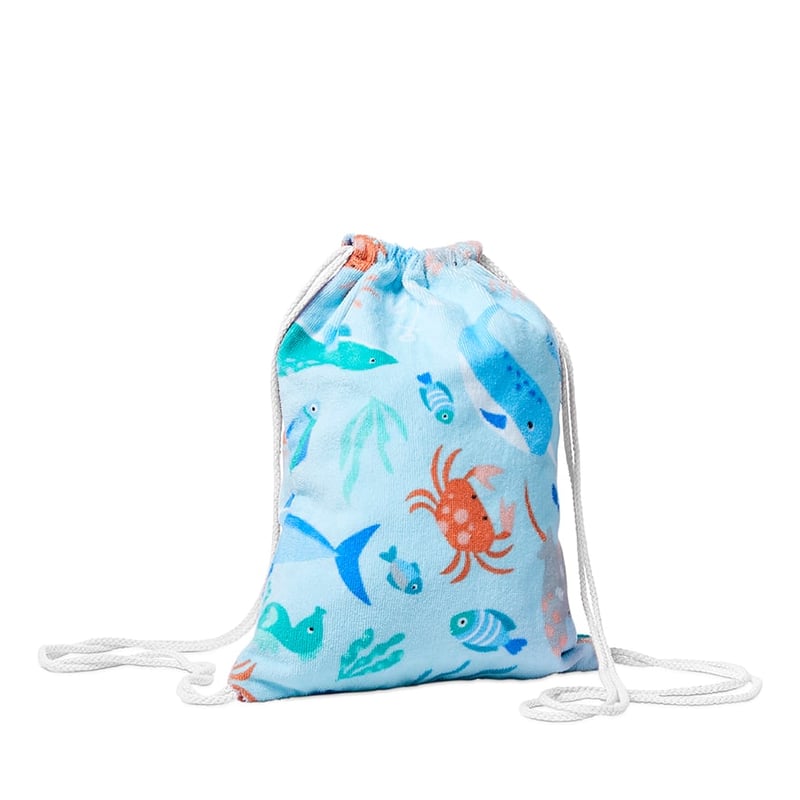 Ocean Depths Terry Beach Bag