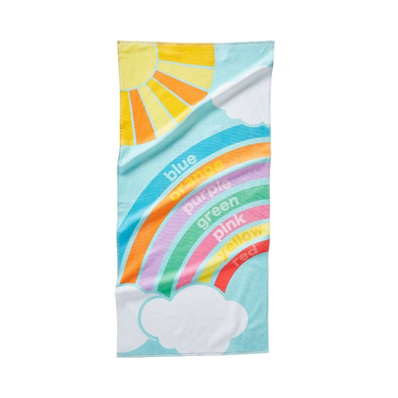 Sand Free Rainbow Colours Beach Towel