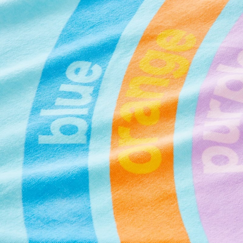 Sand Free Rainbow Colours Beach Towel