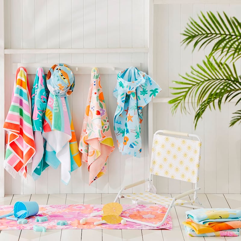 Sand Free Rainbow Colours Beach Towel