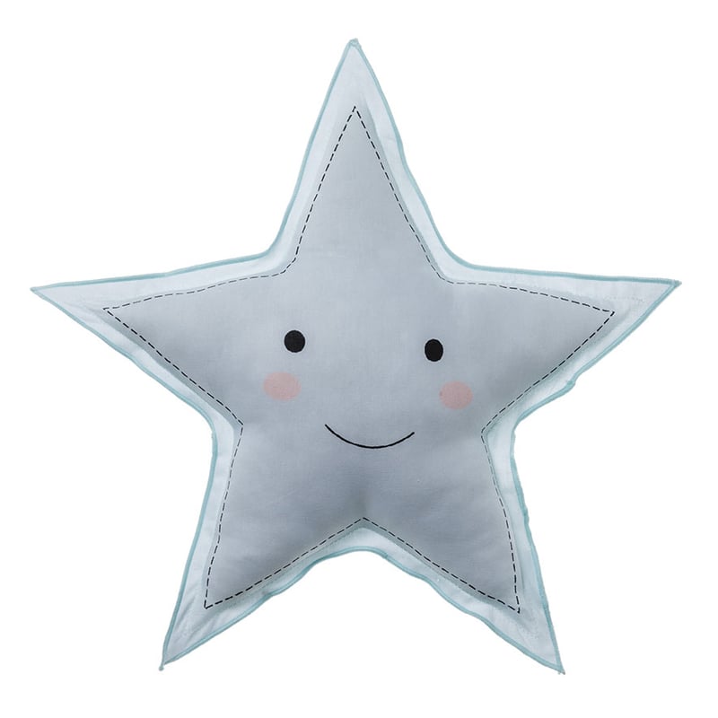 Star Cushion Blue