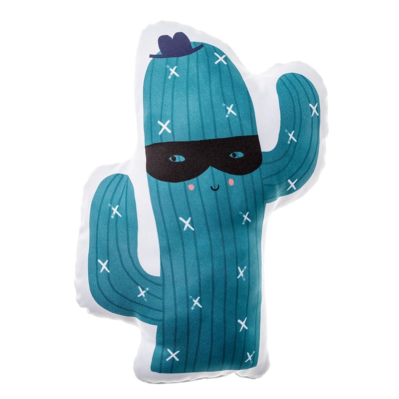 Brave Bandit Cactus Cushion